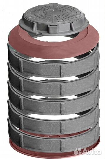 Сборный полимер-песчаный колодец