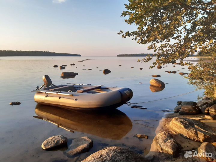 Продам Yamaha 2 и пвх лодку Флагман 300нт