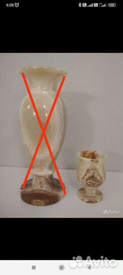 Подсвечник из оникса