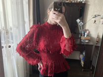 Блуза красная Zara