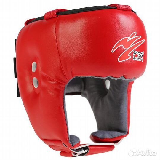 Ш2ив Шлем для единоборств боец-1, иск. кожа, р.М