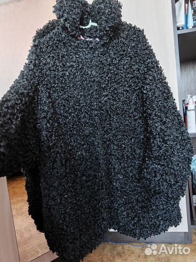 Пальто пончо