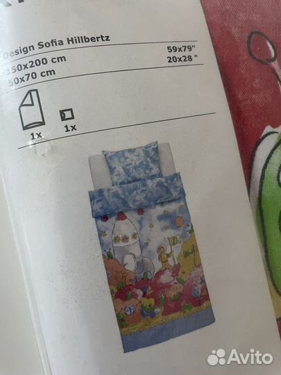 Белье постельное детское IKEA