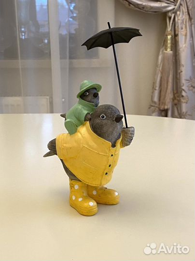 Фигурка птичек для интерьера, в стиле прованс