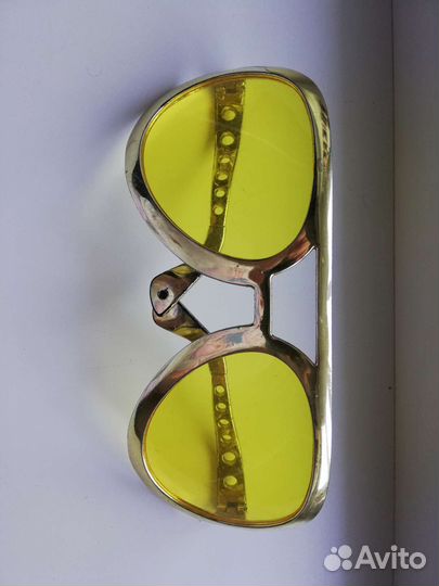 Прикольные желтые очки