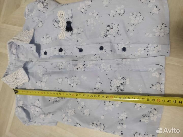 Рубашка- блузка для девочки 98