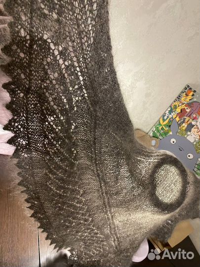 Оренбургская пуховая косынка