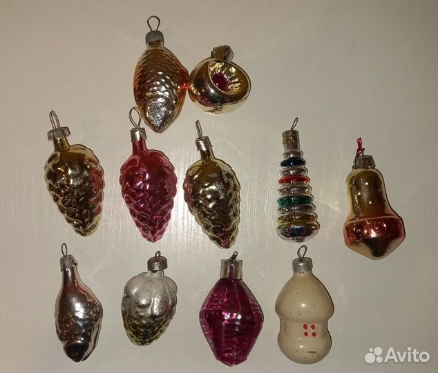 Елочные игрушки из СССР