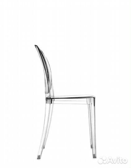 Стул прозрачный Kartell Victoria Ghost Италия