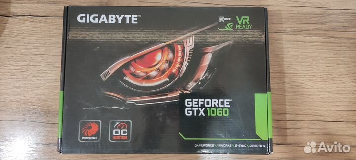 Gigabyte GTX 1060 windforce OC 3G