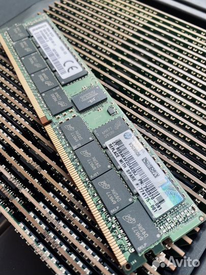 DDR4 32gb 2133P серверная память HP 752370-091