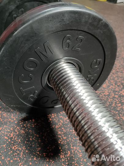 Гантель олимпийская разборная 24 кг