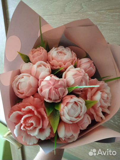 Букеты из мыла ручной работы