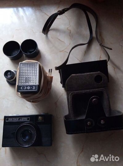 Плёночный фотоаппарат Вилия-авто