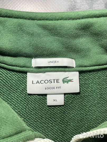 Кофта 1/4 zip Lacoste оригинал