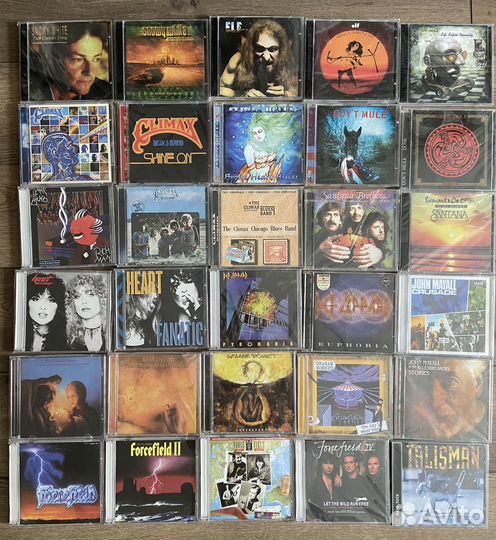 Cd диски Blues, Glam, Grunge, Progressive, Hard