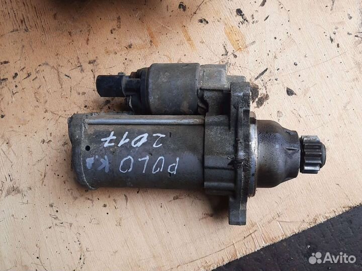 Стартер Вольксваген Поло 110лс cwva 2018 АКПП