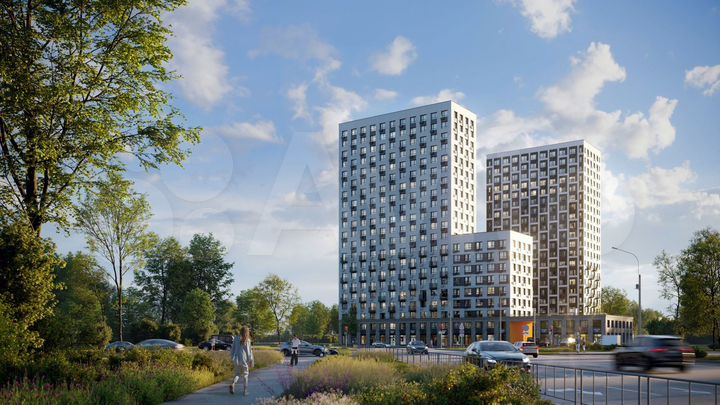 1-к. квартира, 38,2 м², 8/21 эт.