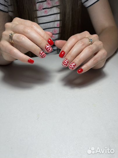 Наращивание ногтей левый берег