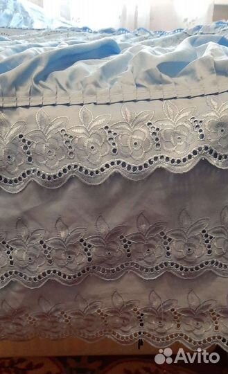 Покрывало на двуспальную кровать 250см 237см