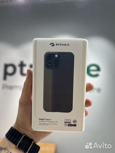 Чехол Pitaka на iPhone 14 Pro max Overture