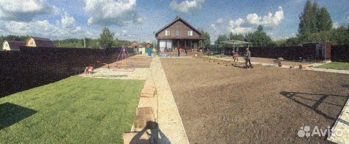 Укладка газона стандарт