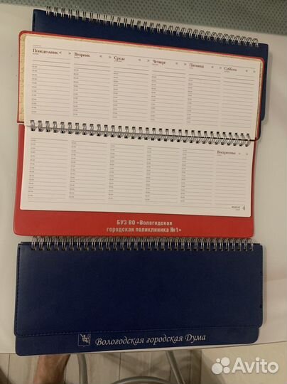 Блокноты ежедневники планшеты еженедельники