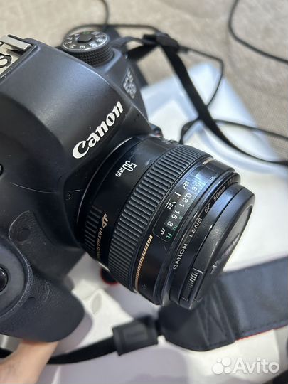 Объектив canon 50mm 1 4