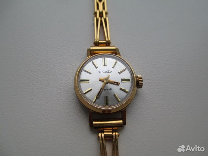 Женские Позолоченные Часы СССР 