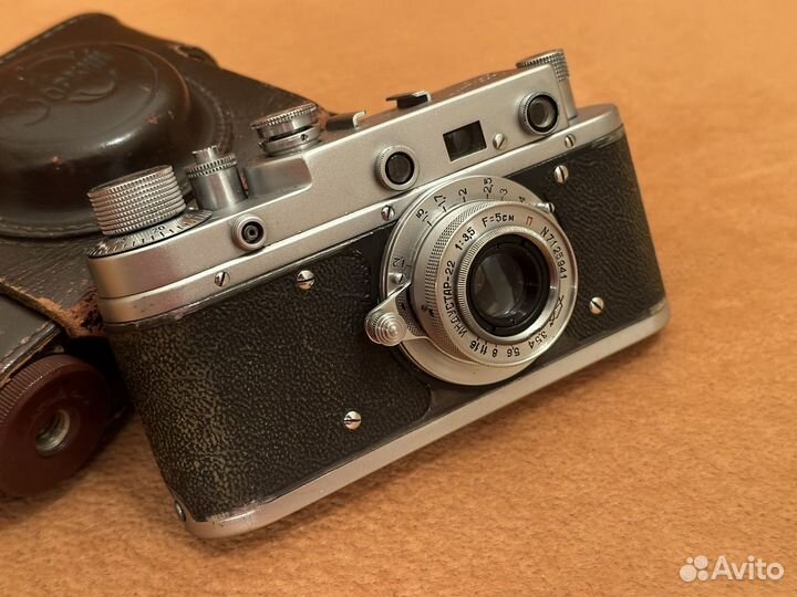 Фотоаппарат Зоркий-С + Индустар-22 50/f3.5
