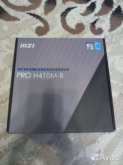 I5-10400f и msi pro H410M-B