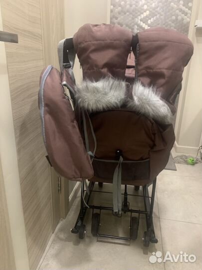 Санки-коляска Nika 7-5sk