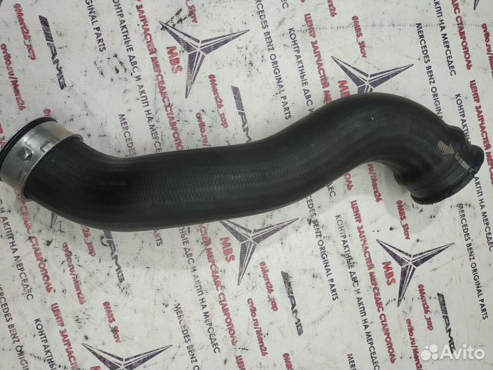 Патрубок интеркулера om651 w212 Mercedes левый