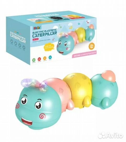 Гусеница игрушка