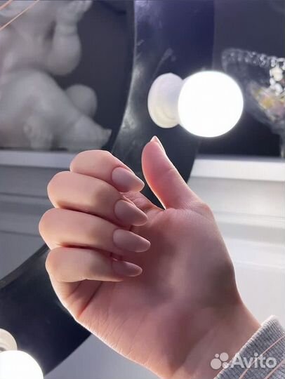 Маникюр с укреплением гель лака/наращивание