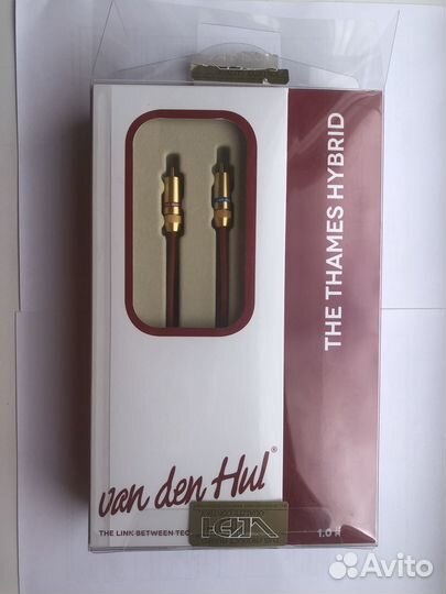 Фонокабель Van den Hul The Thames Hybrid 1.0 м