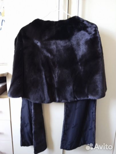 Накидка меховая на плечи