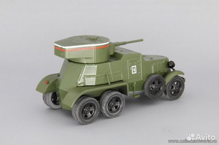 Модель ба-6 БРОНЕАВТОМОБИЛЬ