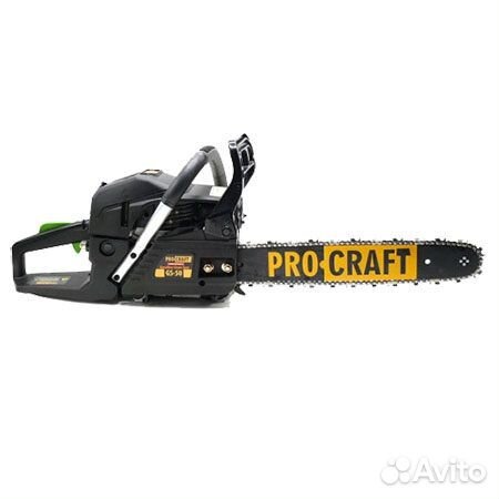 Бензопила Procraft GS-50 4,8 л/с, 3500Вт