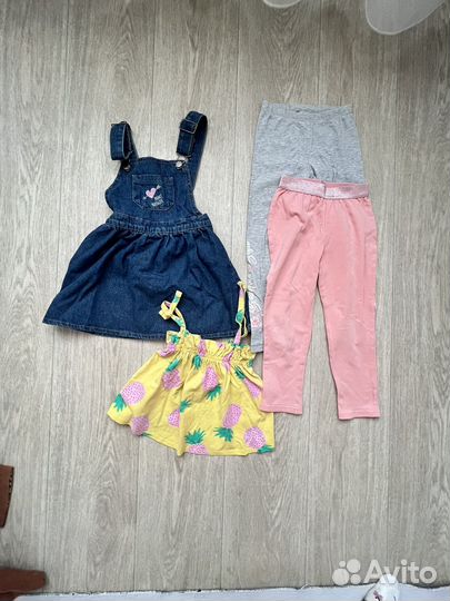 Пакет вещей на девочку 110-116
