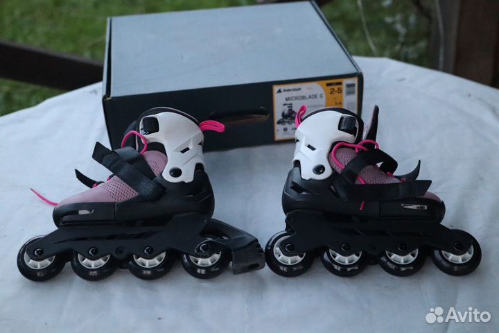Роликовые коньки детские Rollerblade, 33-36,5
