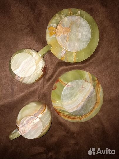 Чайная пара из оникса