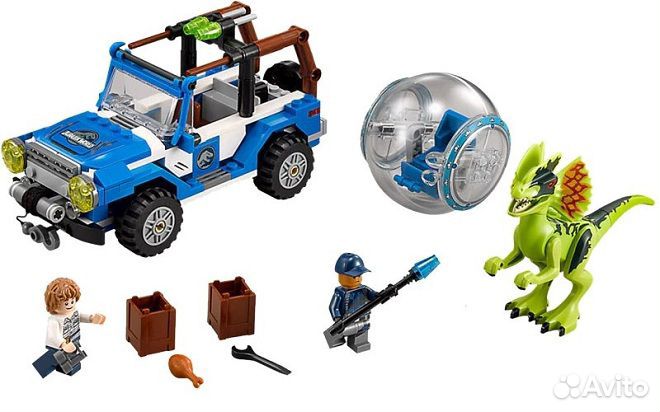 Конструктор 79093 Засада на дилофозавра