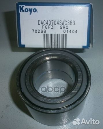 Подшипник ступицы колеса зад DAC407043WCS83