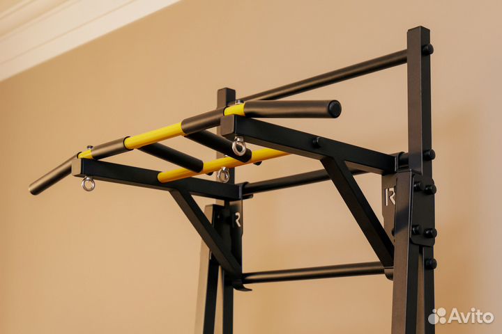 Шведская стенка с турником Рекорд X1 с опорой