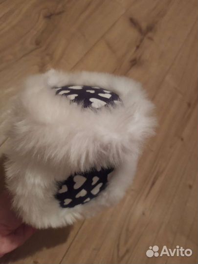 Меховые наушники для девочки подростка