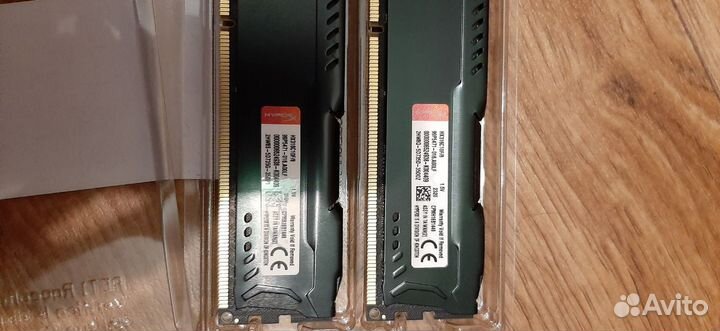 Kingston Fury Оперативная память HyperX DDR3 16гб