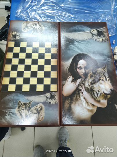 Нарды ручной работы новые