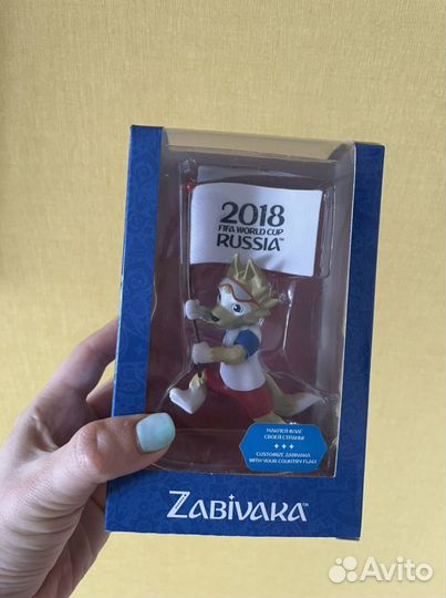 Фигурка Забивака чм 2018 Zabivaka новая