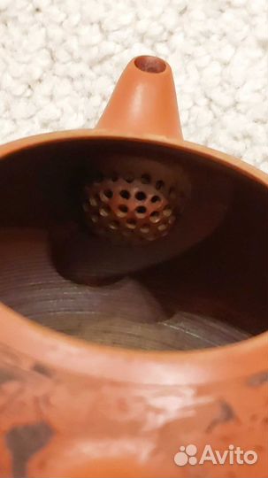 Чайник под пу эр исиньская глина б/у